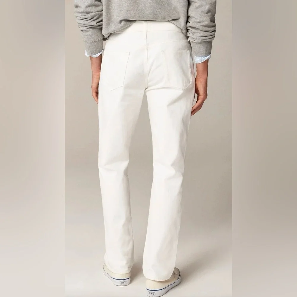 J.Crew Classic Jean in white
